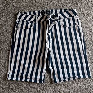 Striped Casual Shorts